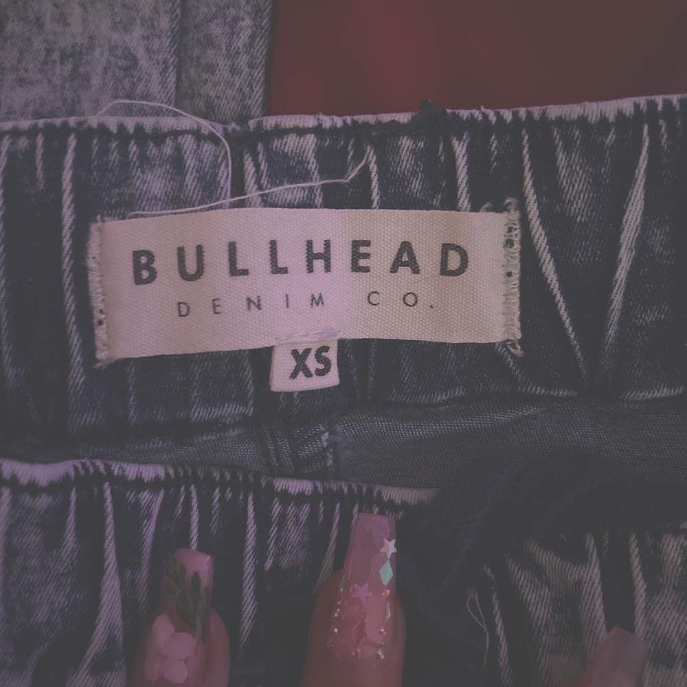 Bullhead acid wash joggers size: XS